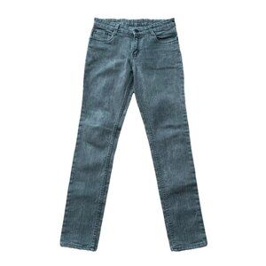 Diesel Mens Skinny Fit Low Waist Stretch Jeans Gray Waist 26 Inseam 27.5